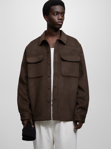 Pull&Bear Between-Season Jacket in Brown