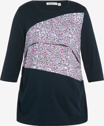 Ulla Popken Shirt in Blauw: voorkant