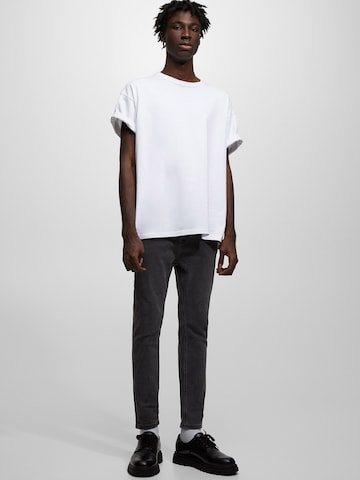 Pull&Bear Regular Jeans in Grijs: voorkant