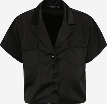 Camicia da donna di Nasty Gal Petite in nero: frontale