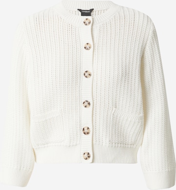 Lindex Knit Cardigan 'Alma' in White: front