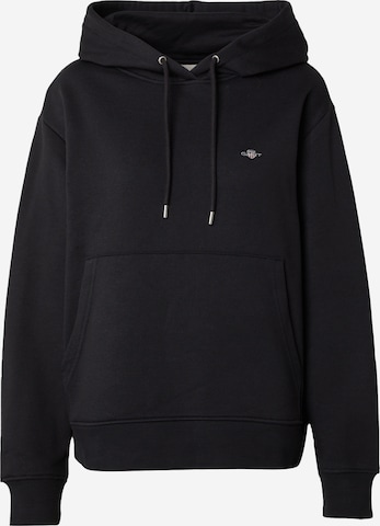 Sweat-shirt GANT en noir : devant