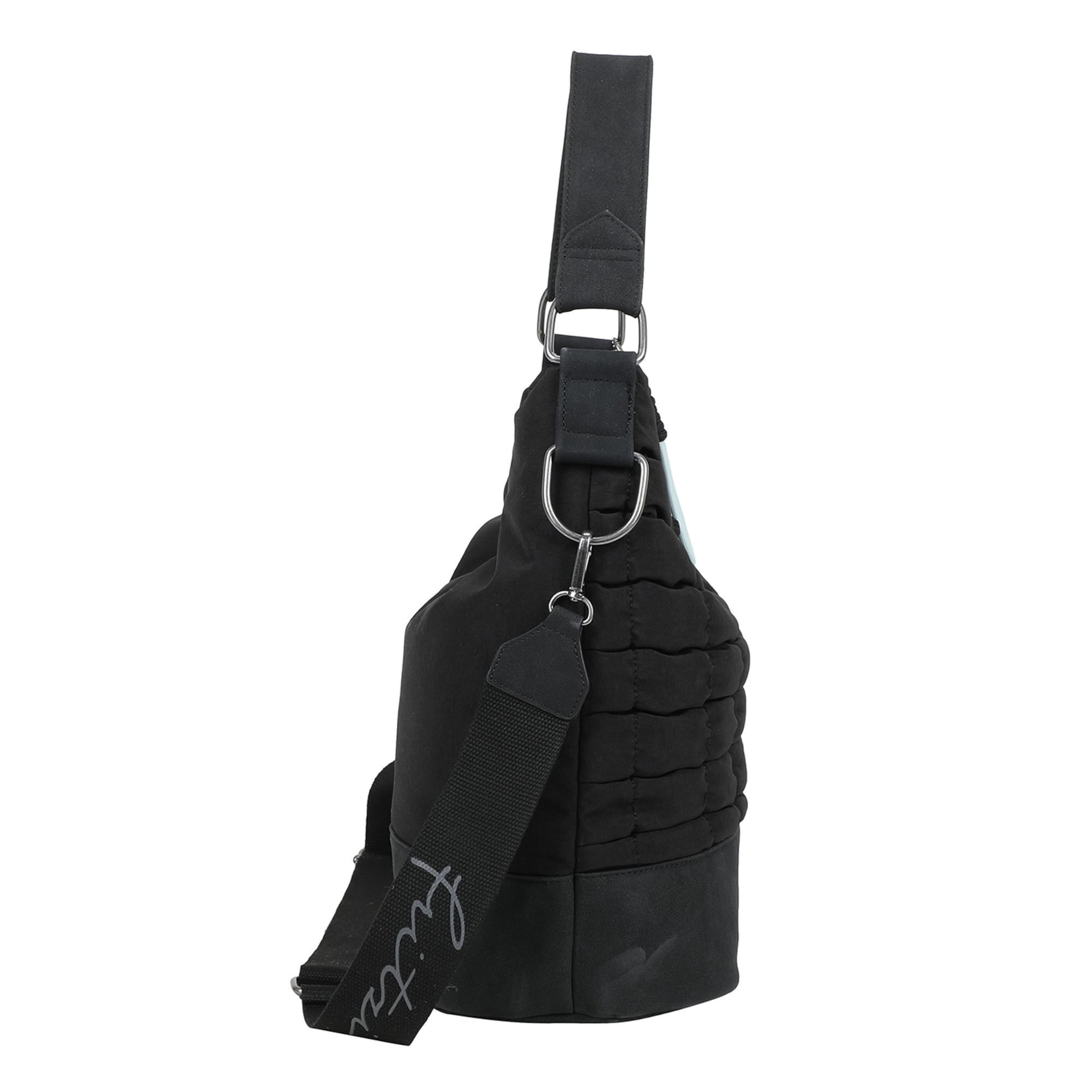 Fritzi aus Preußen Schultertasche 'Olga' in Schwarz