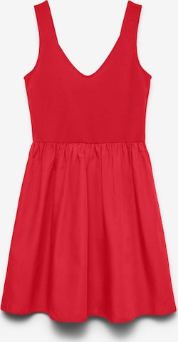 VERO MODA Jurk 'VMVally' in Rood: voorkant