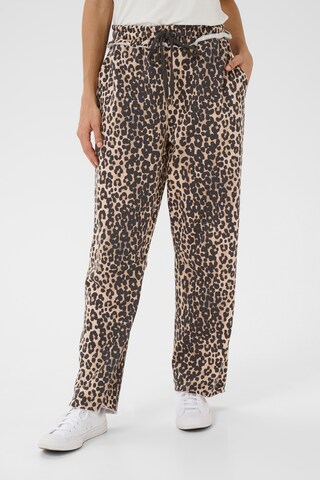 CULTURE Loosefit Bukser i beige