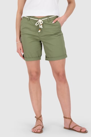 alife & kickin Regular Панталон 'AyanaAK A' в зелено: отпред