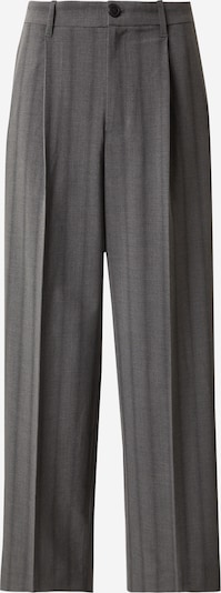 WEEKDAY Hlače na crtu 'Uno' u siva / tamo siva, Pregled proizvoda