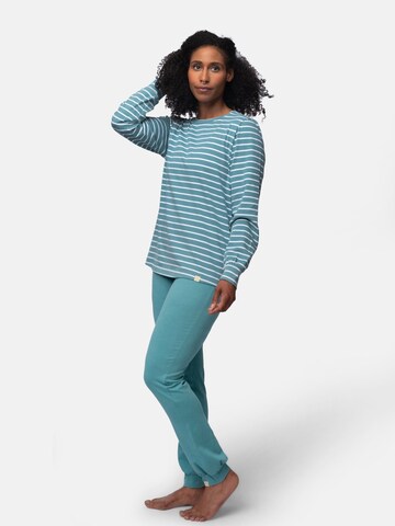 greenjama Schlafshirt in Grün