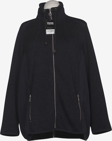 Ulla Popken Jacke 7XL in Blau: Vorderseite