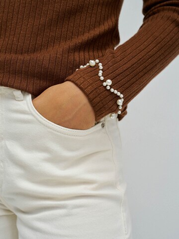 Salsa Jeans Langarm-shirts in Braun