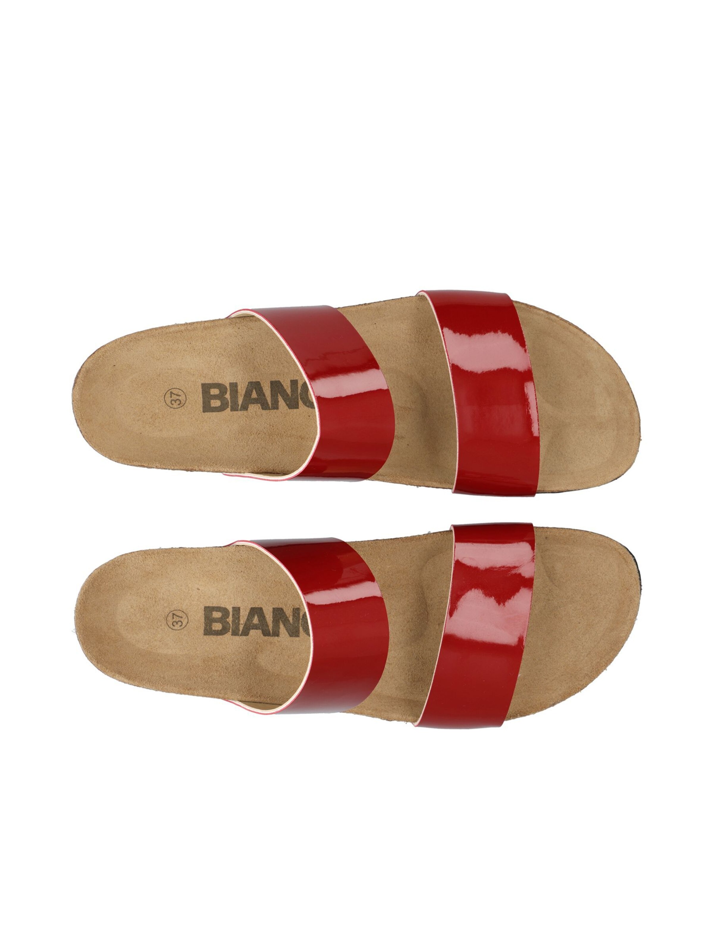 Bianco Pantolette 'Betricia' in Rot