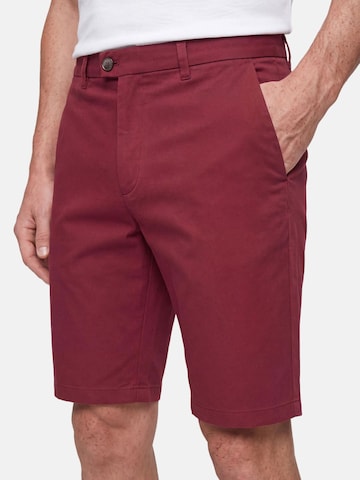 Thomas Goodwin Slim fit Trousers in Red