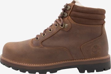 TIMBERLAND Nöörsaapad, värv pruun: eest vaates