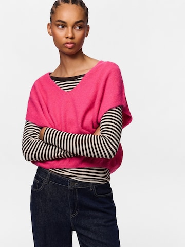 PIECES Pullover 'PCALLIE' i pink
