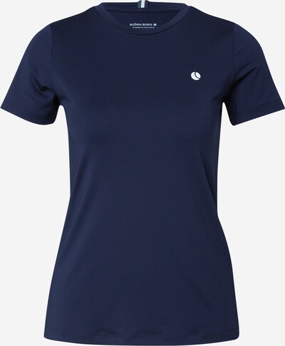 BJÖRN BORG T-shirt fonctionnel 'ACE' en bleu marine / blanc, Vue avec produit