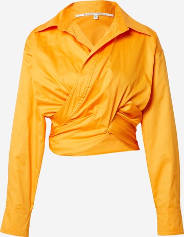 SECOND FEMALE Blouse 'Closa' in Oranje: voorkant