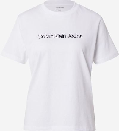 Calvin Klein Jeans Majica veličine XXXS u crna / bijela, Pregled proizvoda