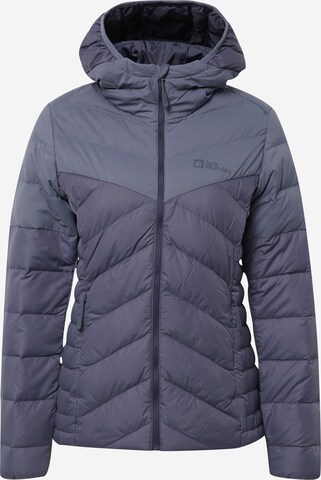 Veste outdoor JACK WOLFSKIN en gris : devant