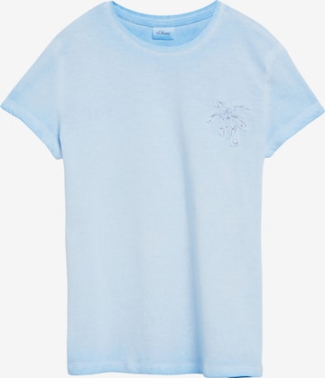 s.Oliver Shirt in Blue: front