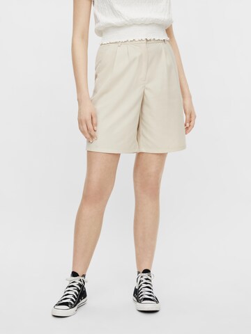 PIECES Loosefit Shorts in Beige: predná strana