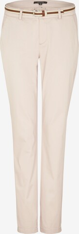 COMMA Slimfit Hose in Beige: predná strana