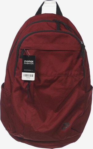 NIKE Backpack in One size in Red: front