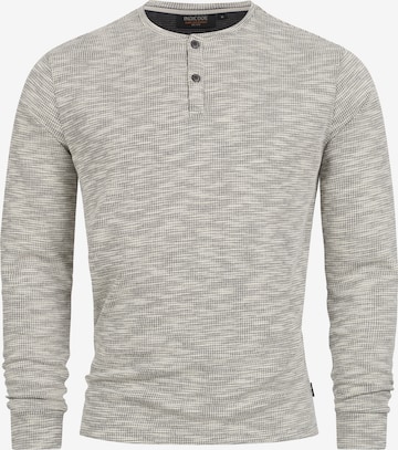 INDICODE JEANS Shirt ' Vitus ' in Grijs: voorkant