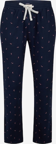 Happy Shorts Pajama Pants in Blue: front