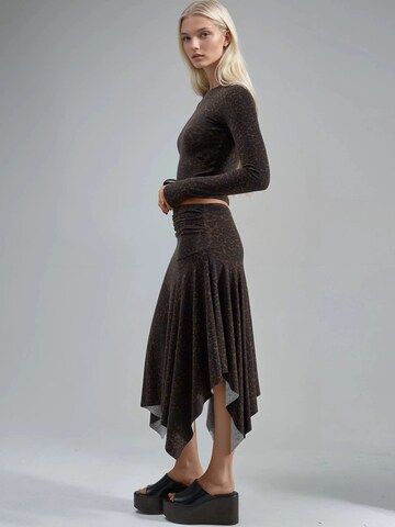 Busem Skirt in Brown
