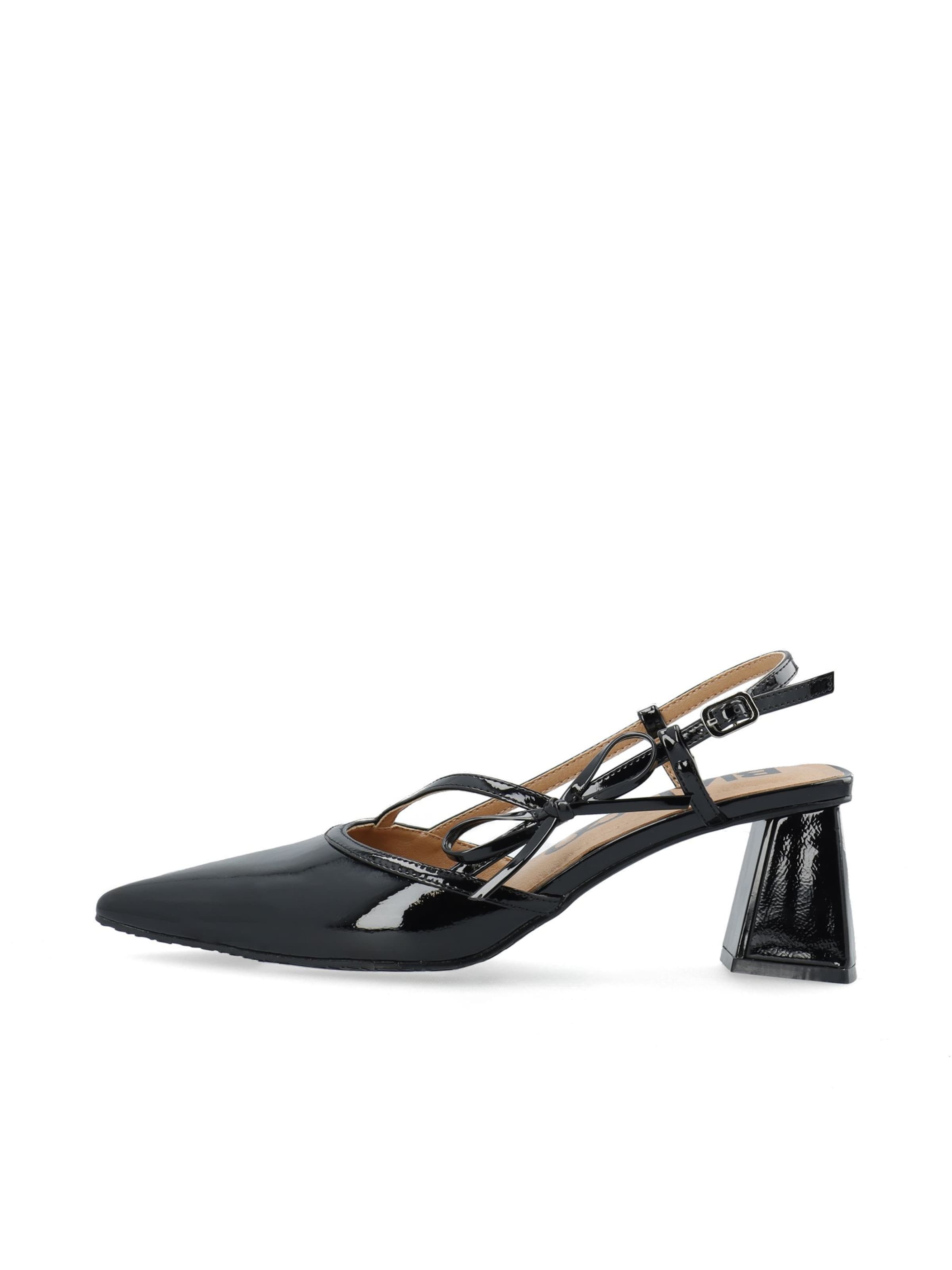 Bianco Slingback Pumps 'Maralyn' in Black, Item view