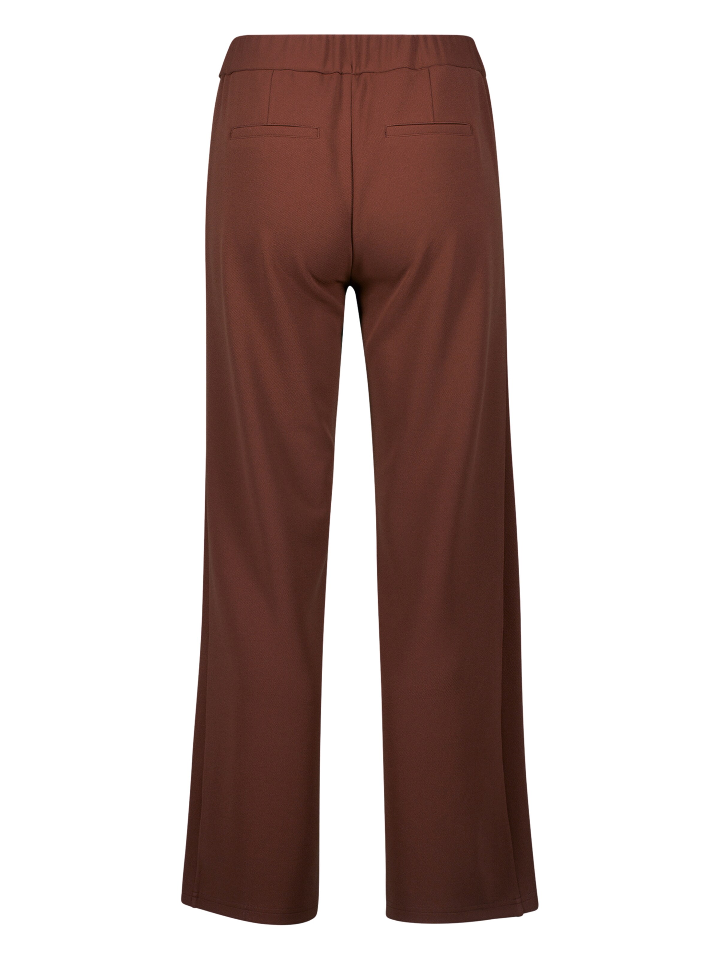 zero Flared Trousers in Brown