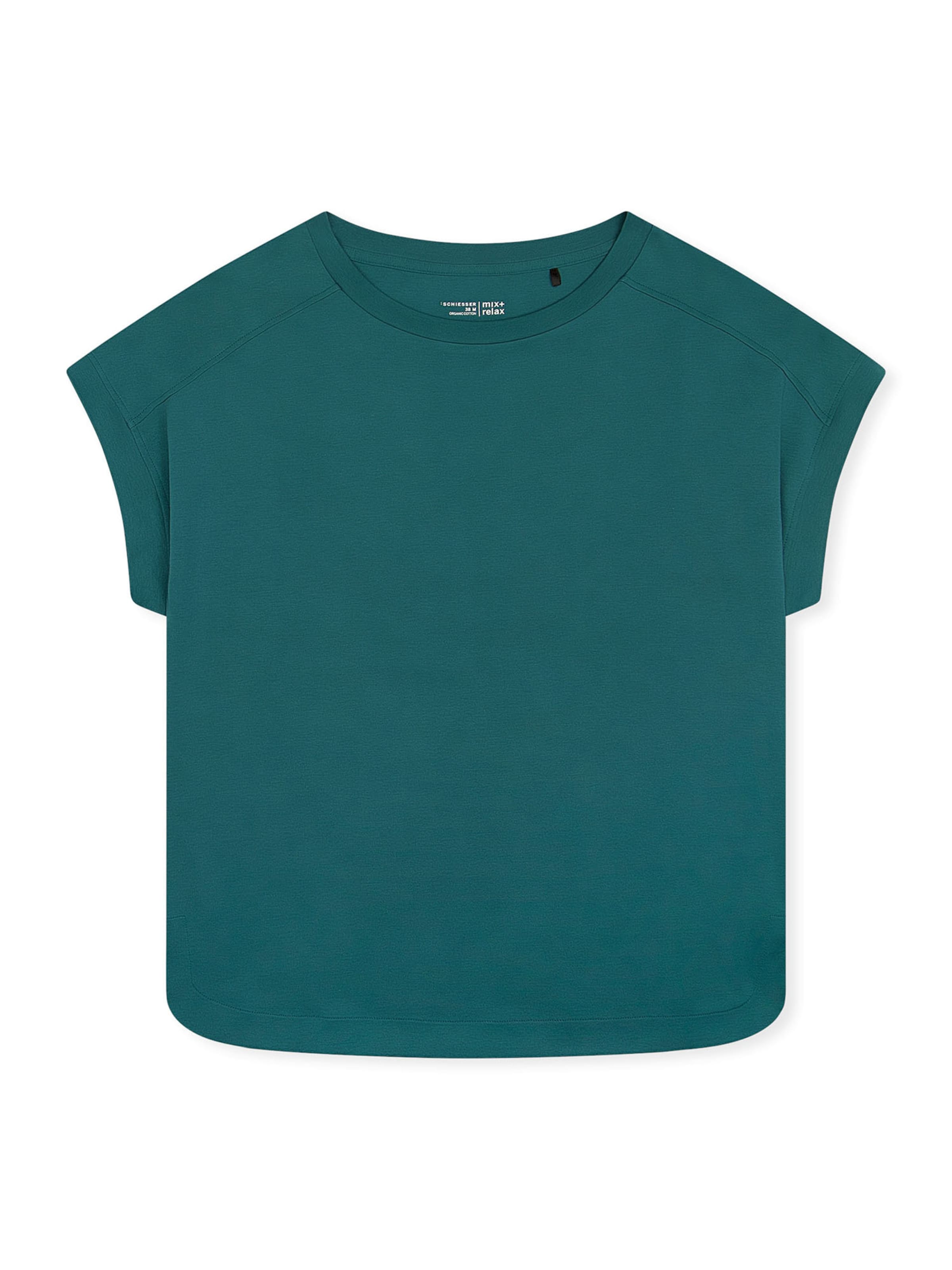 Chemise de nuit ' Mix & Relax ' SCHIESSER en vert : devant