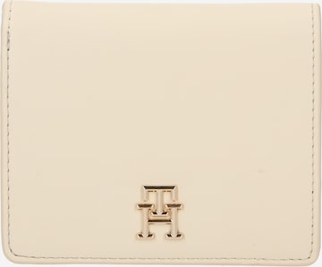 TOMMY HILFIGER Plånbok 'SPRING CHIC' i beige: framsida