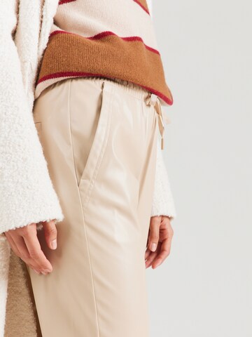 Marella Normalny krój Spodnie 'FLORIA' w kolorze beżowy