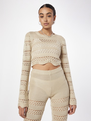 Pullover di Urban Classics in beige: frontale