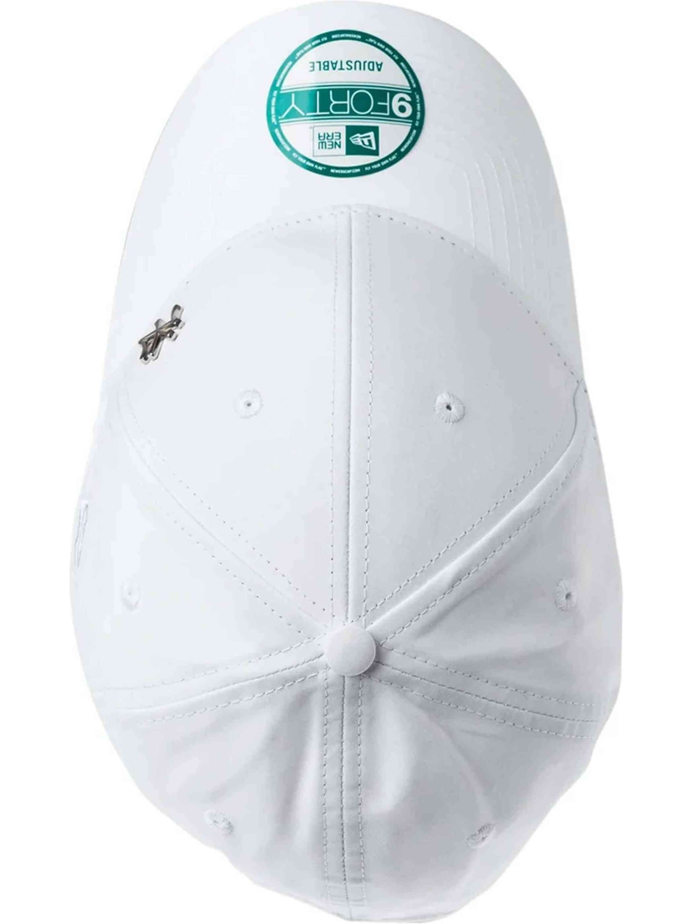 Cappello da baseball sportivo '11209938' di NEW ERA in bianco