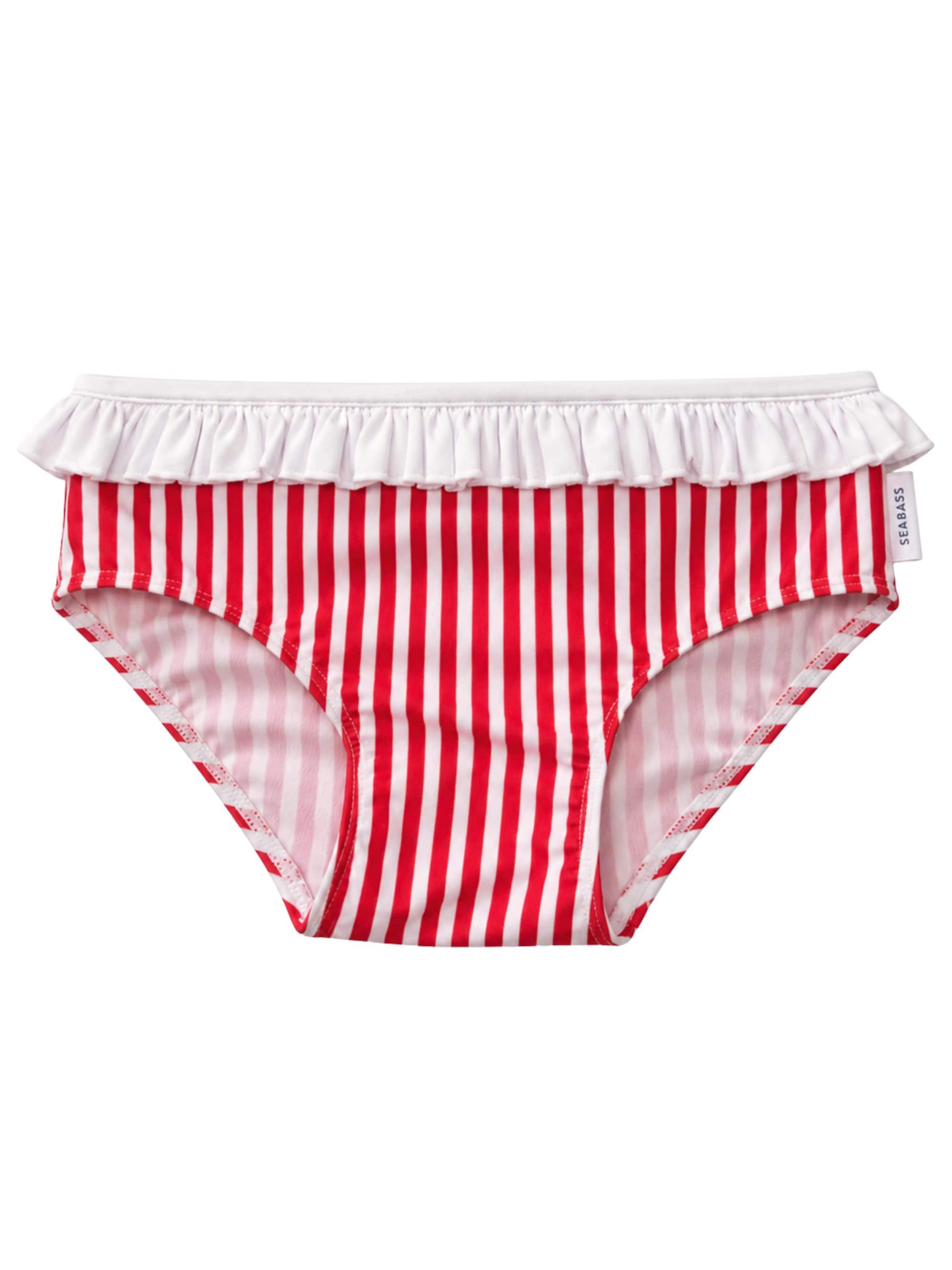 SEABASS High neck Bikini 'Girls Swim Set Ruffle' in Roze