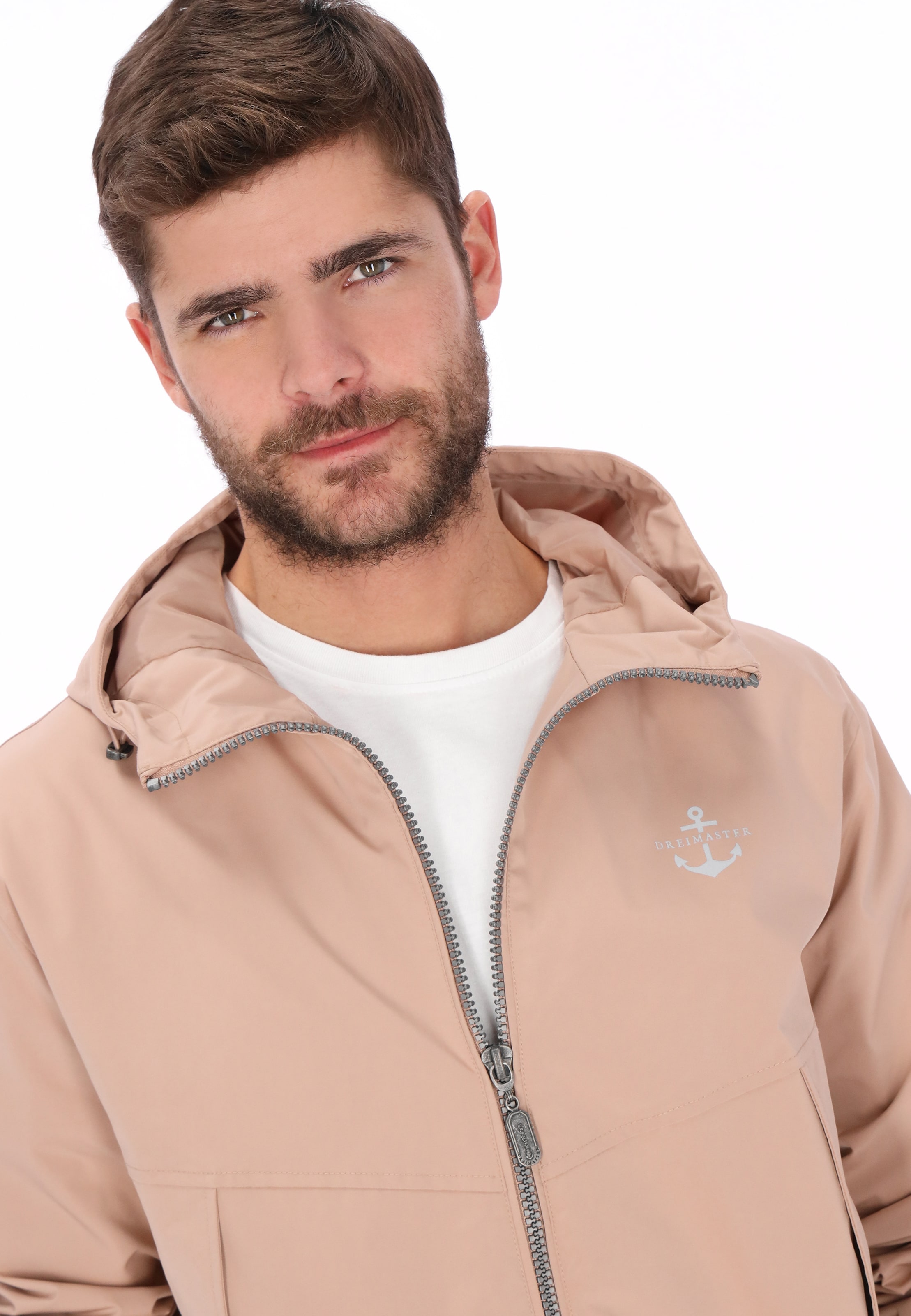 DreiMaster Maritim - Chaqueta de entretiempo en beige