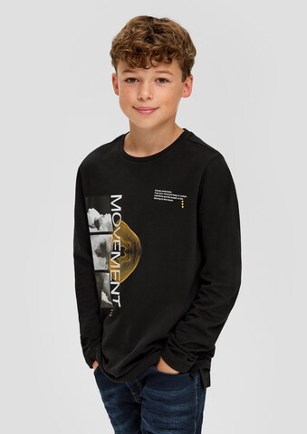 s.Oliver Shirt in Schwarz: Vorderseite