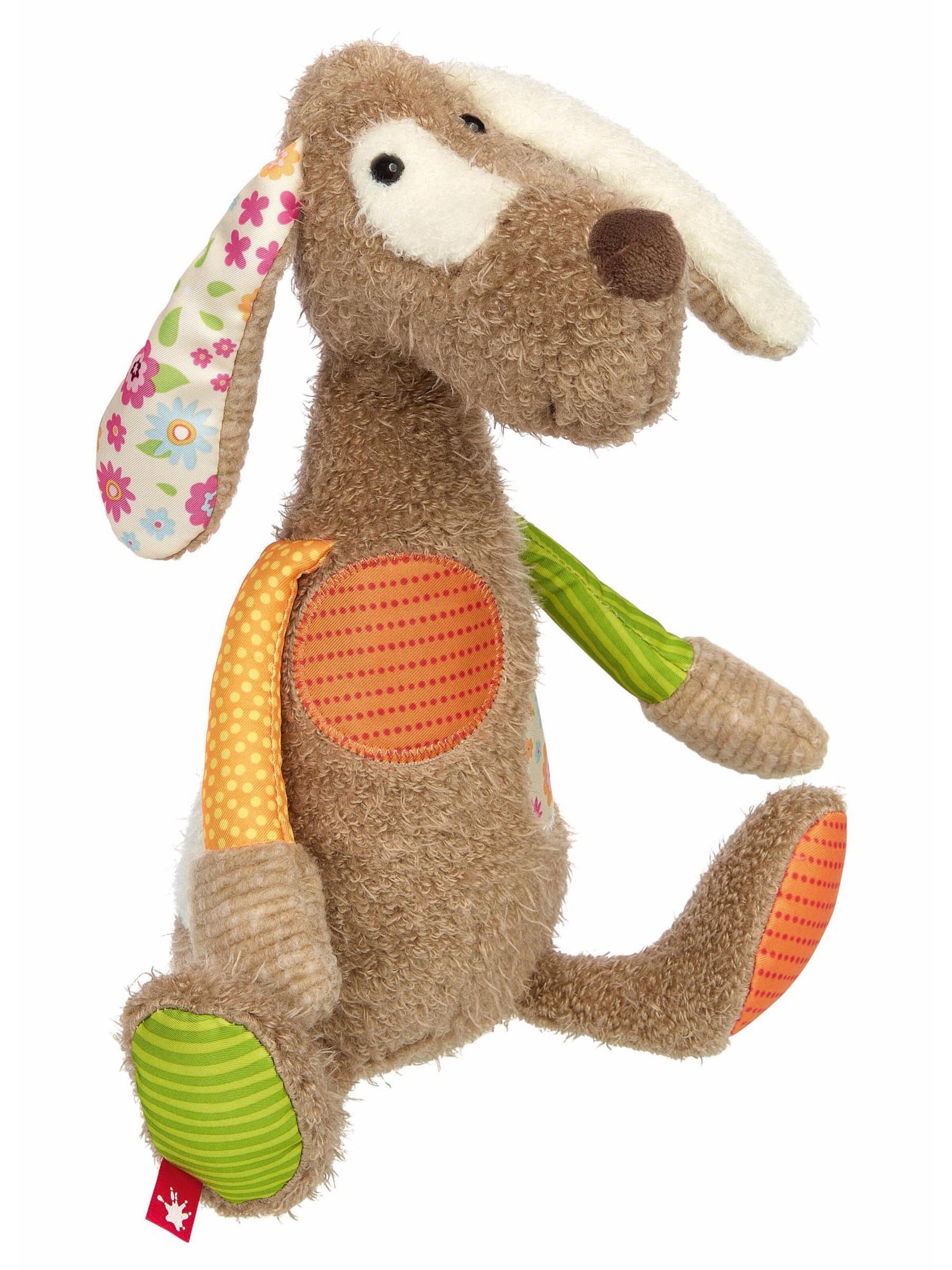 SIGIKID Kuscheltiere 'Kuscheltier Patchwork Sweety'‌‌‌‌‌‌‌‌ in Braun: Vorderseite