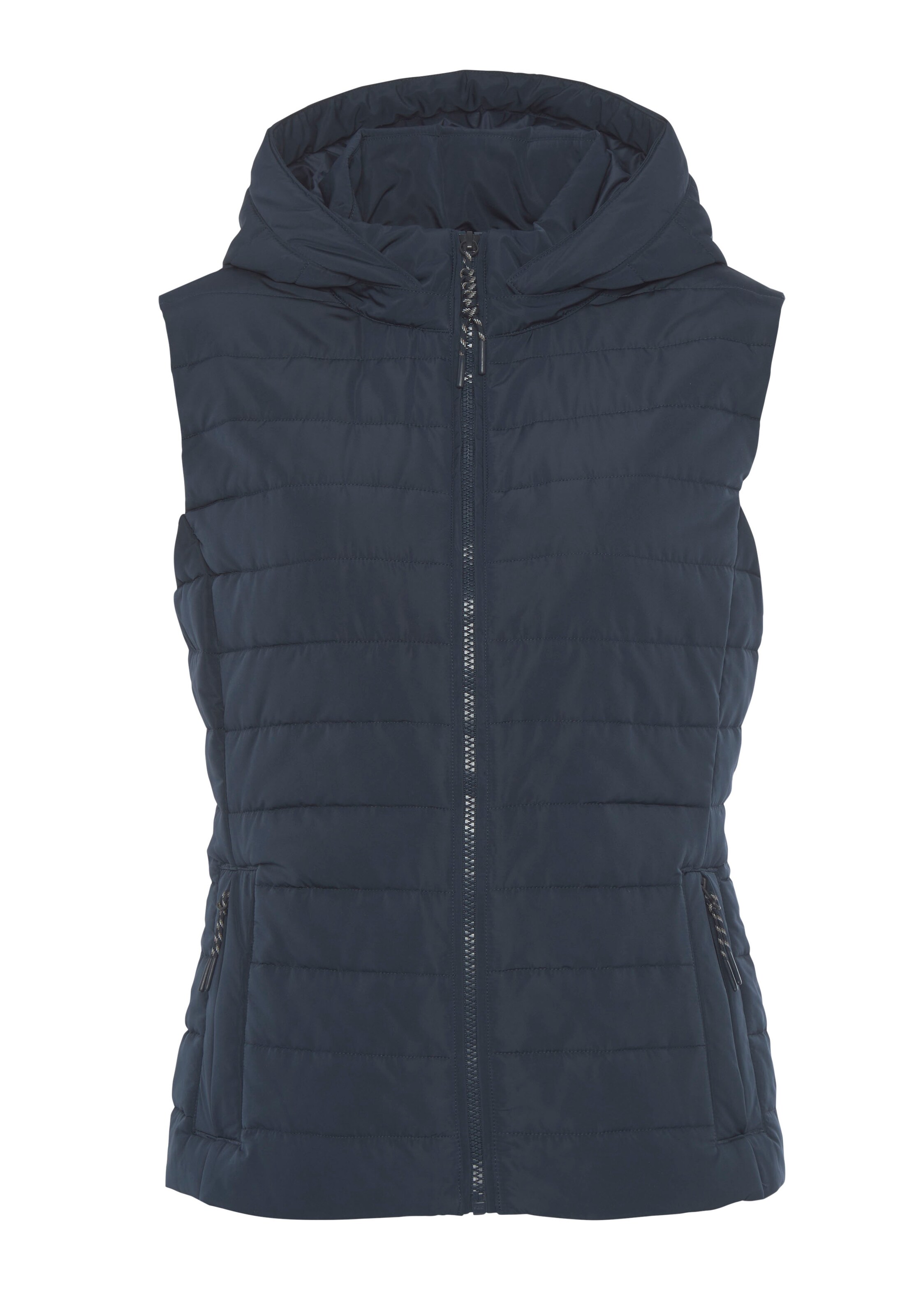 Elbsand Weste in Blau: Vorderseite