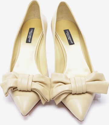 DOLCE & GABBANA Pumps 35,5 in Gelb