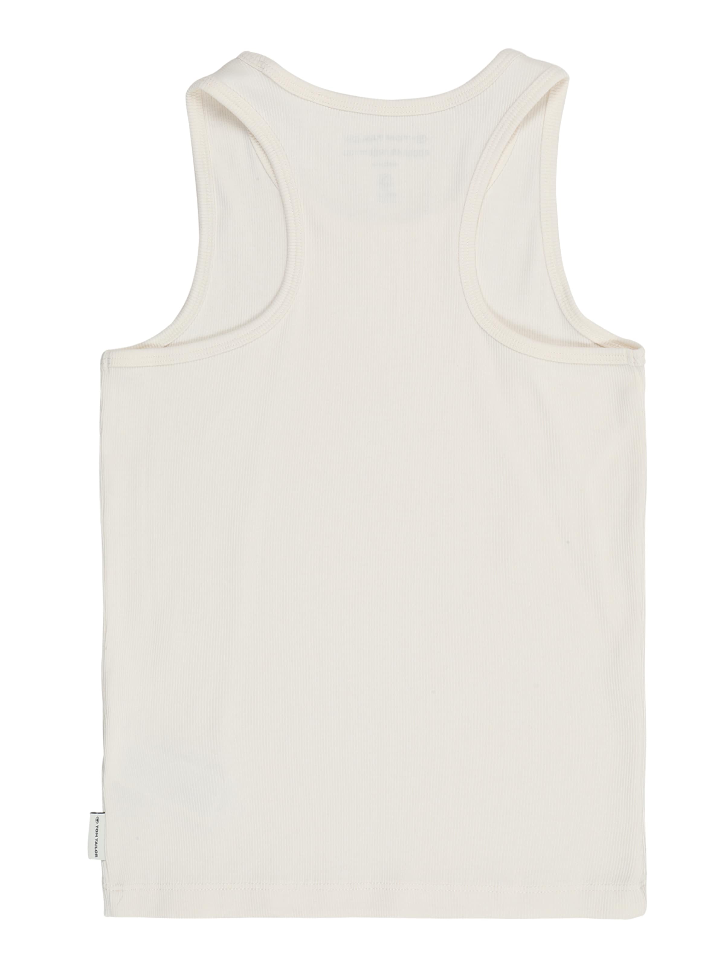 TOM TAILOR Toppi värissä valkoinen