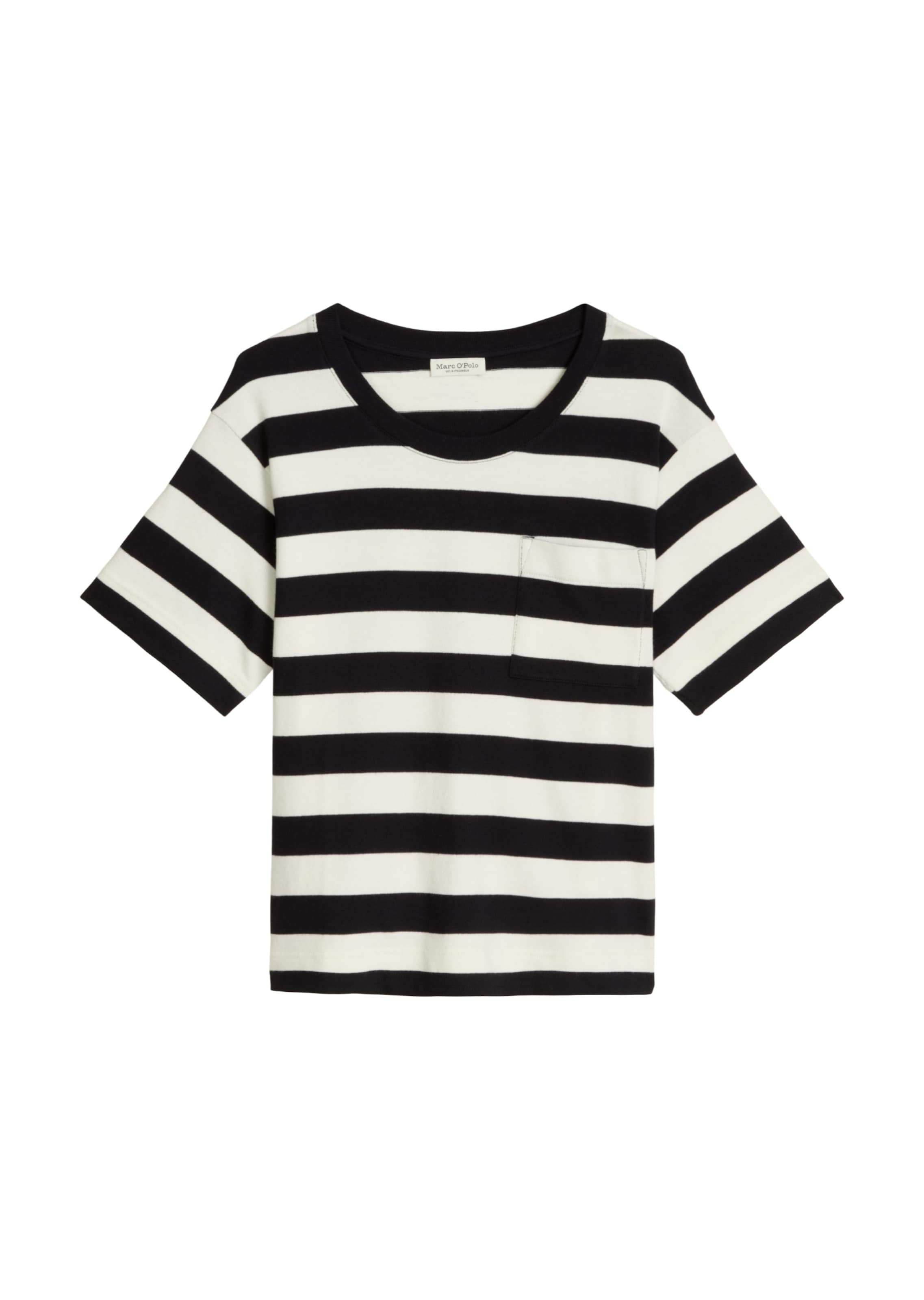 Marc O'Polo Shirt in XS in de kleur Donkerblauw / Wit, Productweergave