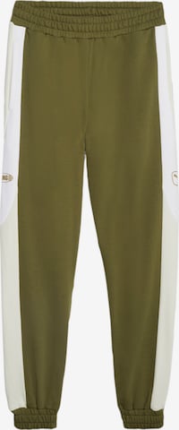 PUMA Tapered Hose in Grün: predná strana