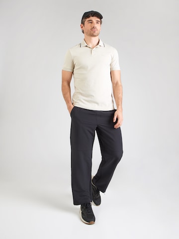 T-Shirt fonctionnel BOSS en beige