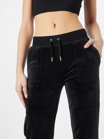 Juicy Couture Regular Trousers 'DEL RAY' in Black