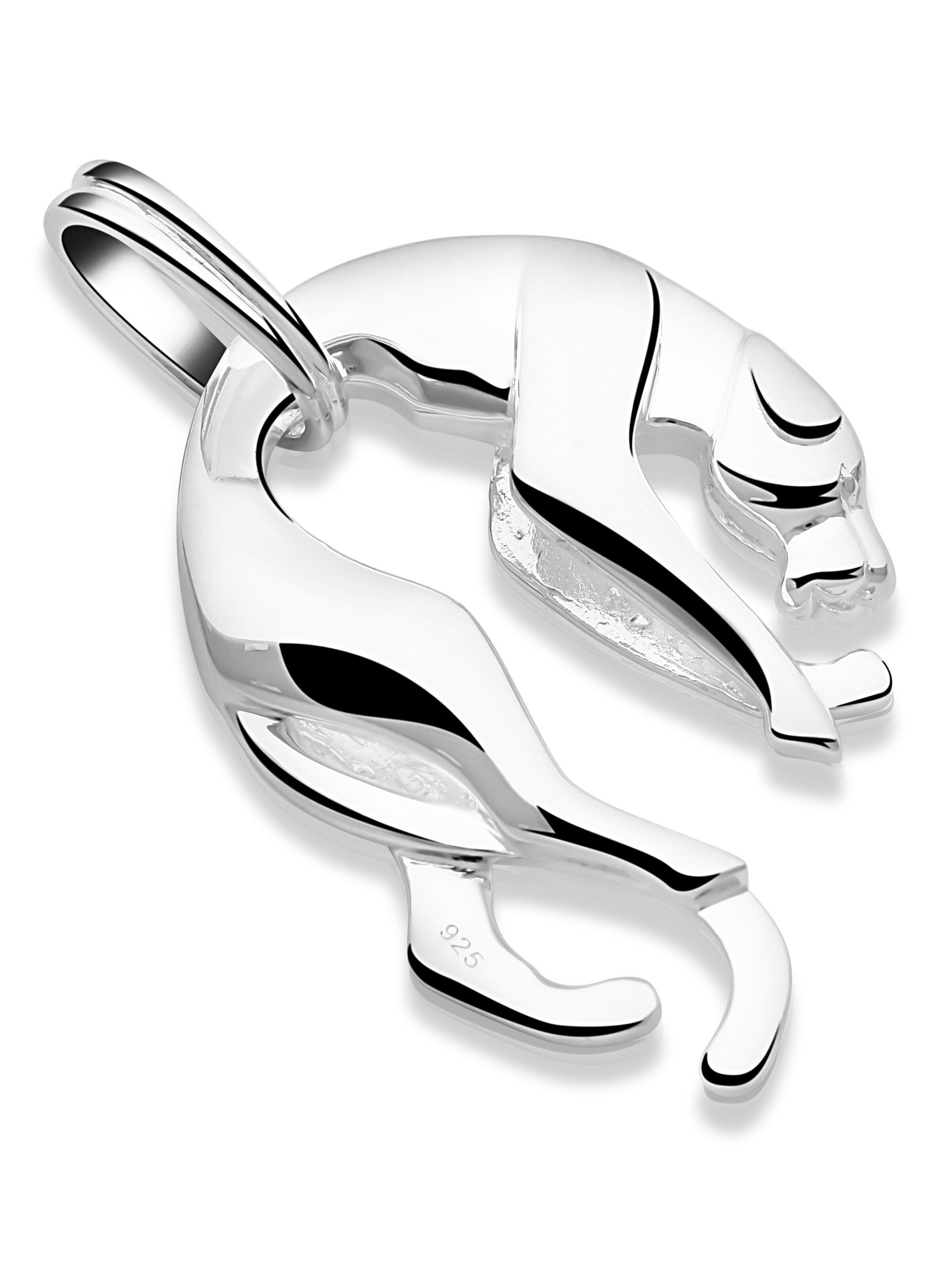Tony Fein Anhänger 'Panther'‌‌‌‌‌‌‌‌‌‌ in Silber