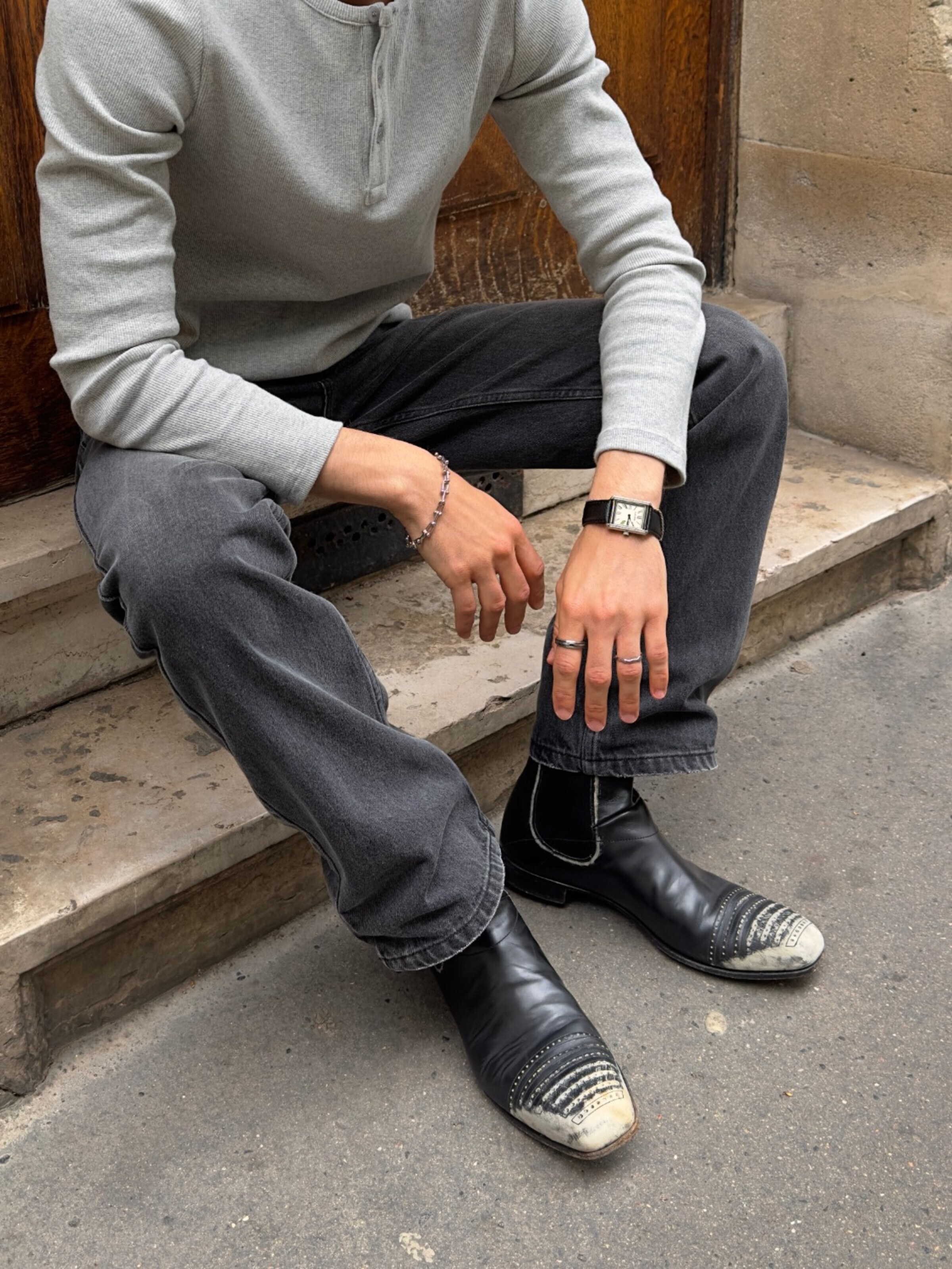 Lucleon Analoog horloge 'Legacy' in Zilver