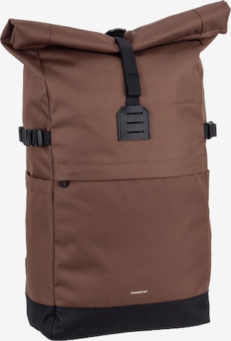 SANDQVIST Backpack in Brown: front